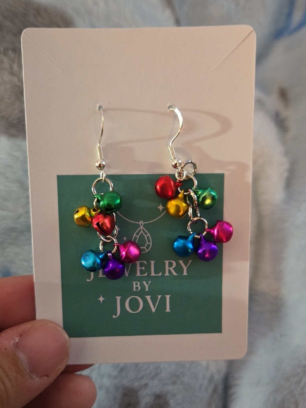 Colorful Jingle Bell Earrings